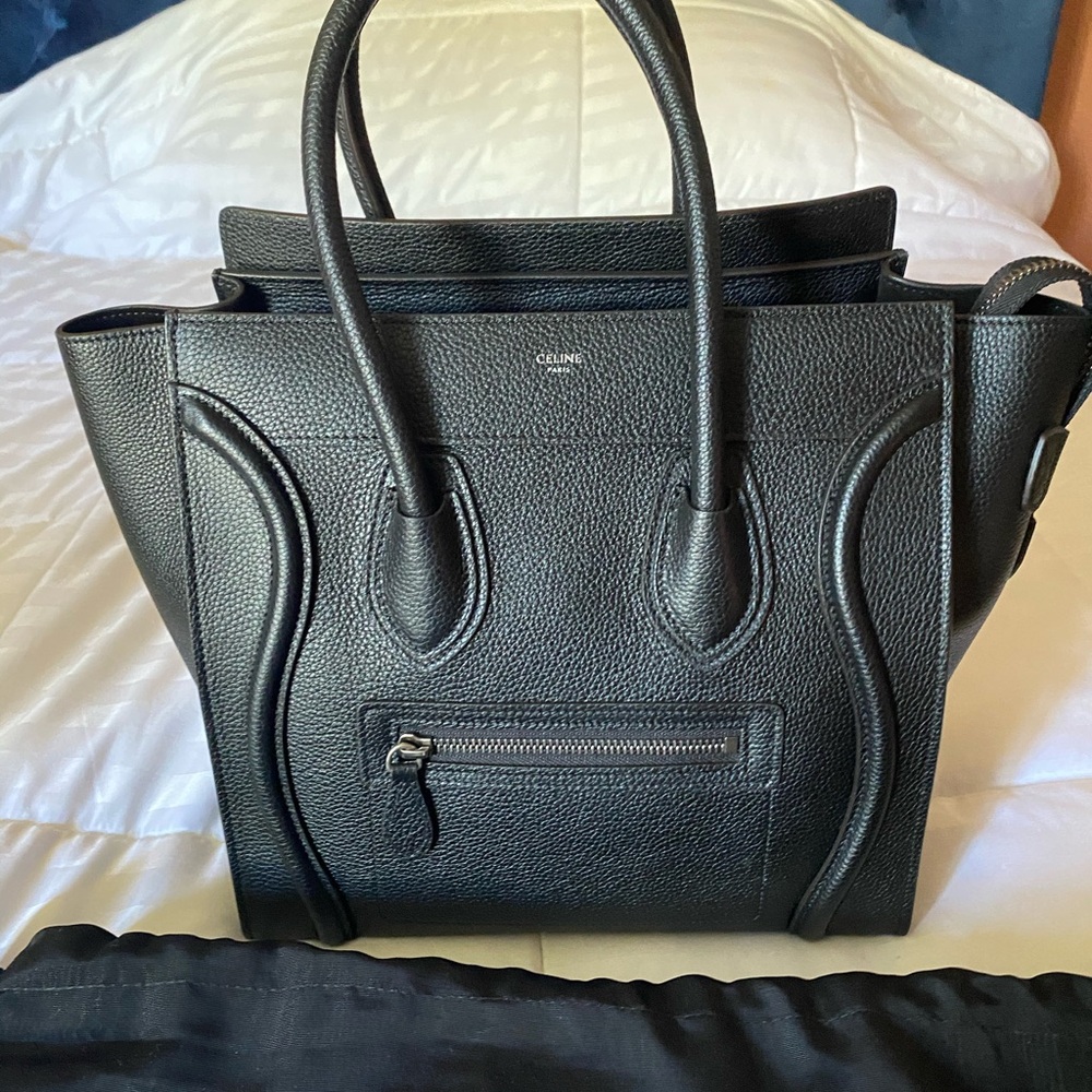 CELINE micro luggage bag.
